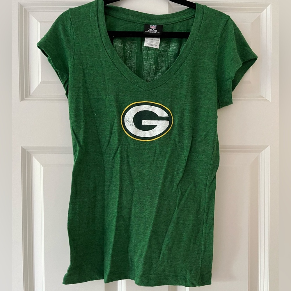 Green Bay Packers V-neck Tee